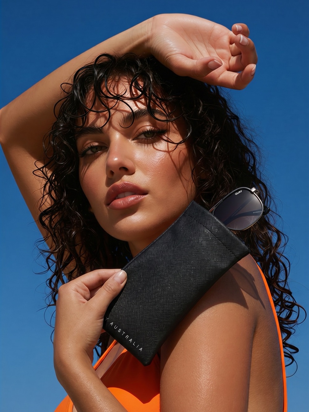 QUAY AUSTRALIA | Black Eyewear Pouch for Sunglasses